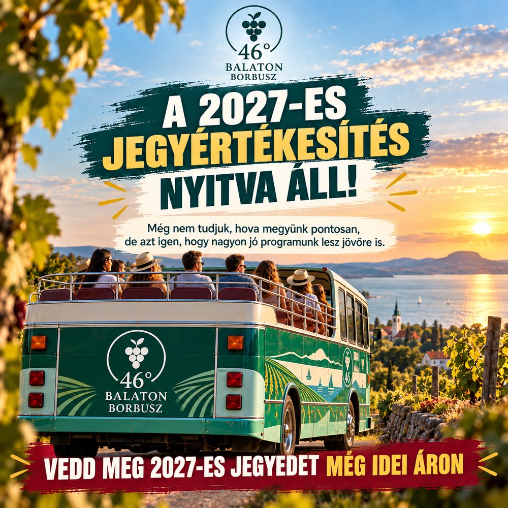 A 2027-es jegyértékesítés nyitva áll – vedd meg 2027-es jegyedet még idei áron!